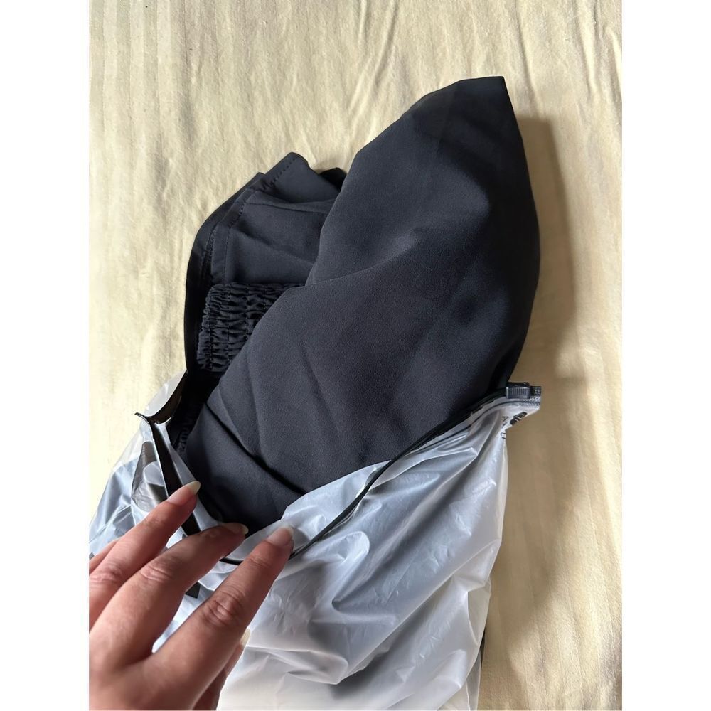 SHEIN PETITE Solid Tube Romper - Picture 8 of 8